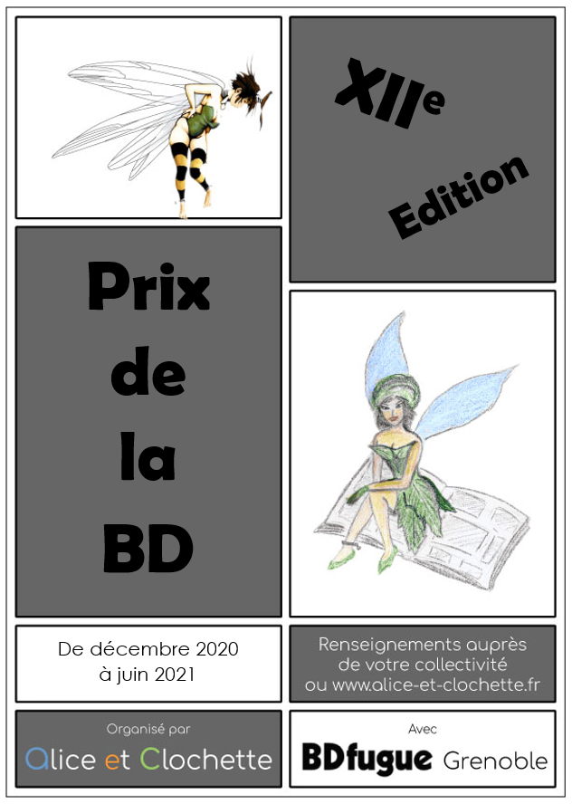 Affiche du Prix de la BD 2021